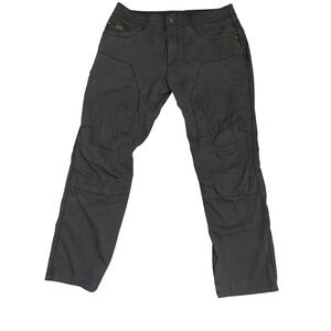 Kuhl The Outsider Charcoal Gray Vintage Patina Dye Hiking Pants Mens 36x32 5233